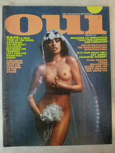 Oui February 1976 - Hookers As Therapists - Vintage Adult Magazine