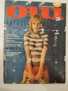 Oui April 1973 - Hanky Panky On S.S. France - Vintage Adult Magazine