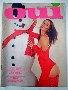 Oui December 1973 - Germaine Greer On Sexy Men, Cannibals - Adult Magazine