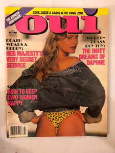 Oui July 1990  - Adult Magazine