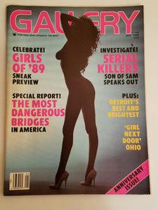 Gallery January 1989 - Vintage Adult Magazine