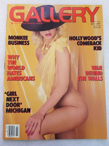 Gallery March 1987 - Vintage Adult Magazine