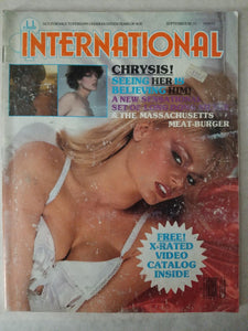 Club International Vol. 4 No. 9 - Chrysis, Massachusetts- Vintage Adult Magazine