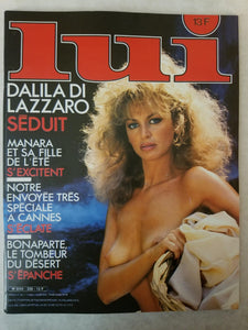 Lui No. 258 - Dalila Di Lazzaro - Foreign French Vintage Adult Magazine