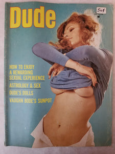 Dude July 1973 - Rewarding Sexual Experience - Vintage Adult Magazine