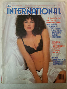 Club International August 1980 - America's Wildest Women- Vintage Adult Magazine