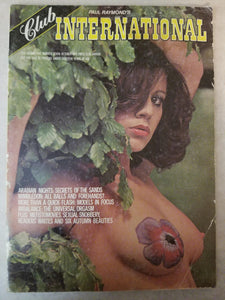 Club International V 5 N 7 1976 - Lydia, Fran - Large Format Adult Magazine
