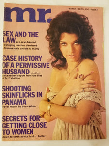 Mr. March 1974 - Secrets for Getting Close to Women -  Vintage Adult Magazine