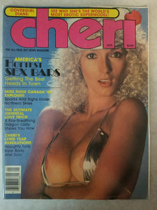 Cheri January 1982 - Diane, Hottest Sex Bars - Vintage Adult Magazine