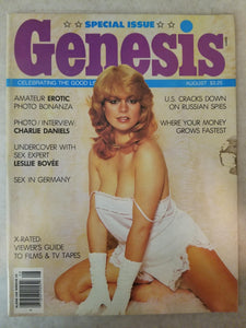Genesis August 1982 - Amateur Erotic Photo Bonanza - Vintage Adult Magazine