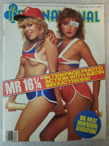 Club International December 1983 - Satin Seductress - Vintage Adult Magazine