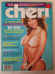 Cheri September 1983 - Fantasy World, Arizona Hot Spots - Vintage Adult Magazine