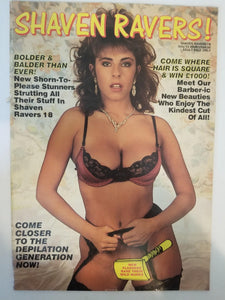 Shaven Ravers 18 1991 - Shaved - Vintage Tall Format Adult Magazine