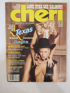 Cheri September 1982 - Texas Cowgirls - Vintage Adult Magazine
