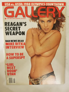 Gallery September 1988 - Adult Magazine