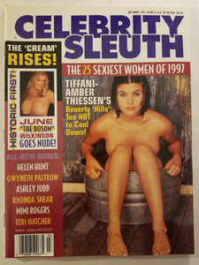 Celebrity Sleuth Vol. 10 No. 3 The 25 Sexiest Women Of 1997 - Adult Magazine