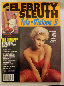 Celebrity Sleuth Vol. 4 No. 3 Tele-Visions 3 - Vintage Adult Magazine