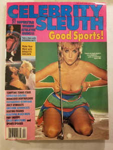 Celebrity Sleuth Vol. 4 No. 4 Good Sports -Katarina Witt- Vintage Adult Magazine