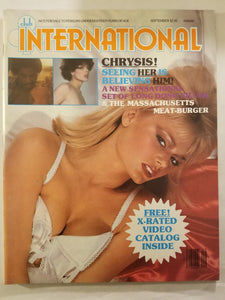 Club International September 1980 - Chrysis - Vintage Adult Magazine