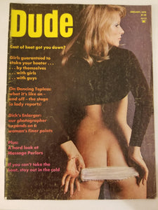Dude January 1976 - Vintage Adult Magazine