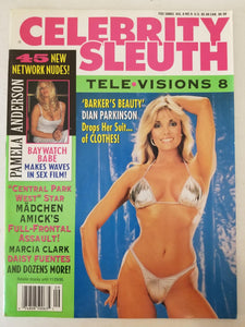 Celebrity Sleuth Tele Visions 8 Vol. 8 No. 9 - Pamela Anderson - Adult Magazine