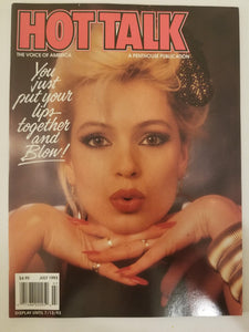 Hot Talk July 1993 - Kris, Jenna, Seanna, Bo - Adult Magazine