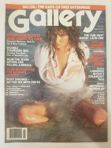 Gallery February 1982 - Big Oil, Post Divorce Sex, Harrison Ford- Adult Magazine