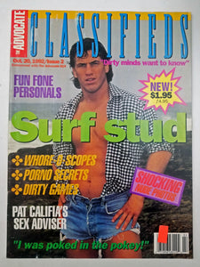 Advocate Classifieds No. 2 October 20 1992 - Gay Adult Magazine