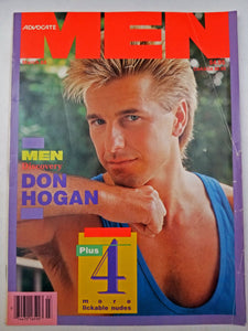 Advocate Men March 1988 - Don Hogan, Tony Lamas - Gay Adult Magazine