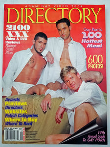 Adam Gay Video Directory 2004 -Johnny Hazzard, Matt Summers- Gay Adult Magazine