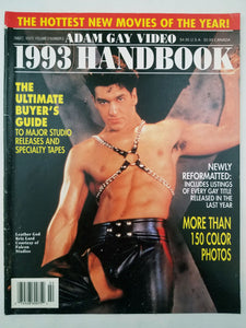 Adam Gay Video 1993 Handbook Vol. 2 No. 2 - Kris Lord - Gay Adult Magazine
