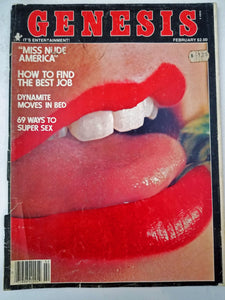 Genesis February 1978 Vol. 5 No. 7 - Miss Nude America - Adult Magazine
