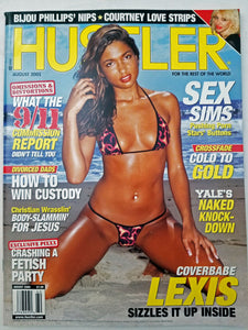 Hustler August 2005 - Lexis, Body Slammin For Jesus - Adult Magazine