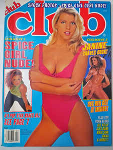 Club July 1997 - Janine, Jill Kelly, Nikki Sinn, Vikka - Adult Magazine