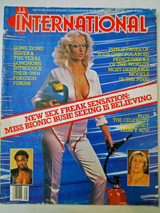 Club International May 1980 - Miss Bionic Bush - Adult Magazine