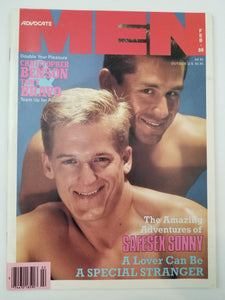 Advocate Men February 1986 - Christopher Benson, Tony Bravo - Gay Adult Magazine