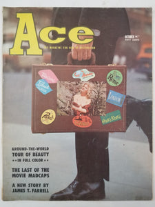 Ace October 1961 - 60s Tour Of Beauty - Vintage Adult Magazine
