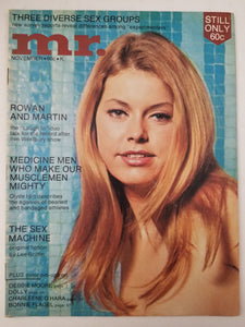 Mr. November 1968 -Debbie Moore, Charleene O'Hara, Bonnie Flagel- Adult Magazine