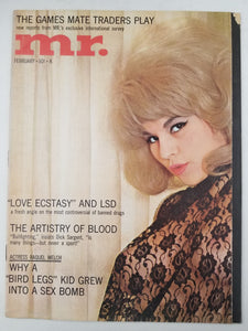 Mr. February 1967 - Sue Layton, Tondra Wells, Raquel Welch - Adult Magazine