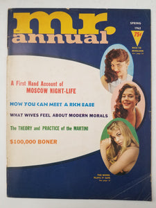 Mr. Annual Spring 1962 - Moscow Night Life, Modern Morals - Adult Magazine