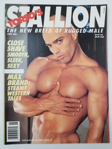 Stallion June 1989 - Banancio, Titus, Russ, Sylvester - Gay Adult Magazine