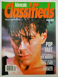 Advocate Classifieds No. 43 May 17, 1994 - Fiction - Gay Adult Magazine