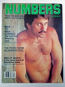 Numbers April 1982 - New York Wrestling Club, Gerhard Pohl - Gay Adult Magazine