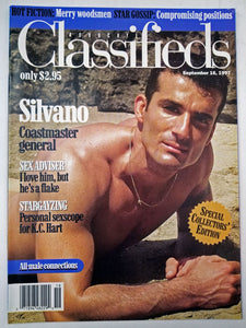 Advocate Classifieds September 16 1997 - Silvano, K.C. Hart - Gay Adult Magazine
