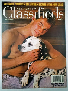 Advocate Classifieds No. 73 July 11 1995 - Alan Summers - Gay Adult Magazine