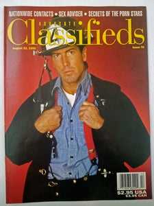 Advocate Classifieds August 22 1995 No. 76 - Fiction - Gay Adult Magazine