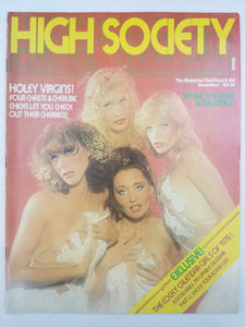 High Society December 1977 - Adult Magazine