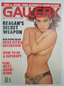 Gallery September 1988 - Adult Magazine
