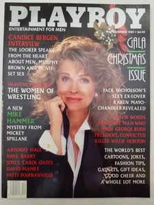 Playboy December 1989 - Adult Magazine