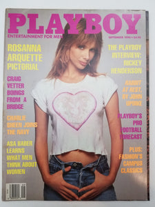 Playboy September 1990 - Adult Magazine